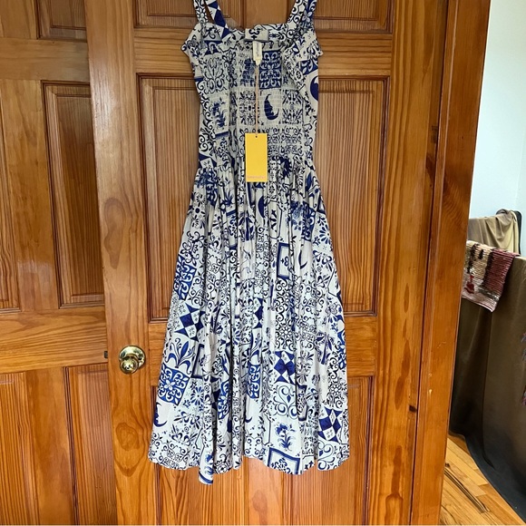 Samantha Pleet Shield Dress Moon Tile Size 6 NWT - Picture 5 of 9